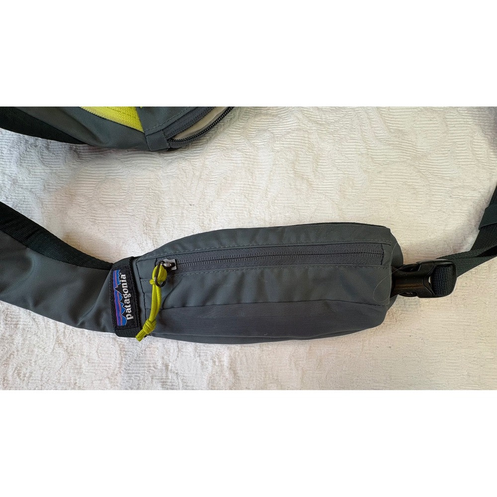 Patagonia Atom Sling 8L Forge Grey Yellow Crossbody Shoulder Bag 48261 - Picture 7 of 7